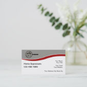 Vastgoed taxateur Visitekaartjes (Staand voorkant)