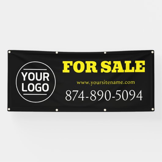 Vastgoed te koop Aangepaste banner (Horizontaal)
