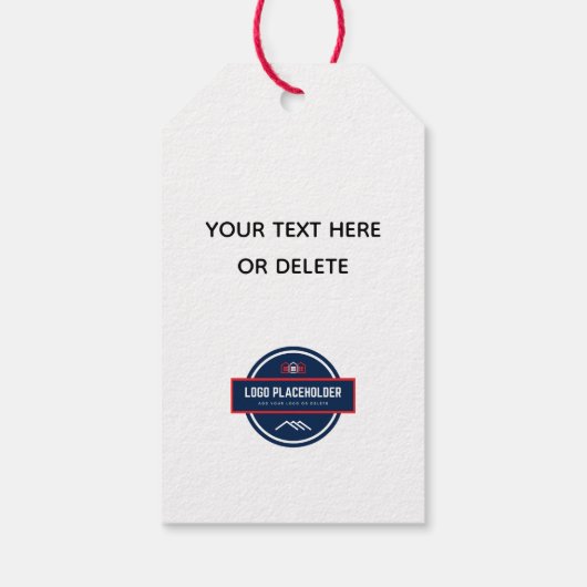 Vastgoed Uw verwijzingen zijn de bom Cadeaulabel (Achterkant)