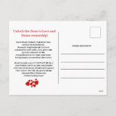 Vastgoed Valentijnsdag Farming Promotionele Feestdagenkaart (Achterkant)