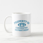 Vastgoed van de chemie koffiemok (Links)