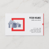 Vastgoed visitekaartje voor de realiteit accountan (Voorkant)