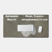 Vastgoed Zand Dollar Kustwoning Verkoopmakelaar Bureaumat (Keyboard & Muis)