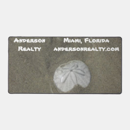 Vastgoed Zand Dollar Kustwoning Verkoopmakelaar Bureaumat