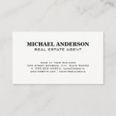 Vastgoedachtergrond | Skyline Visitekaartje (Achterkant)