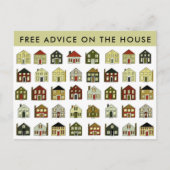 Vastgoedagentschap Advieskaart (Voorkant)