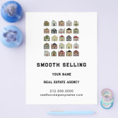 Vastgoedagentschap Flyer (Enkel)