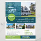 Vastgoedbedrijf Flyer Sjabloon (Voorkant)