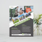 Vastgoedbedrijf Flyer Sjabloon (Staand voorkant)