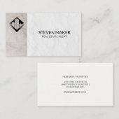 Vastgoedbeheer | makelaarskantoor | Classic Visitekaartje (Voorkant / Achterkant)