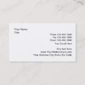 Vastgoedbeheer Visitekaartje (Achterkant)