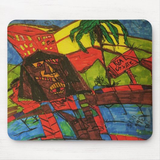 vastgoedcrash muismat (Voorkant)