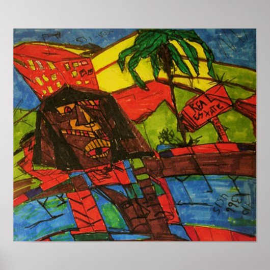 vastgoedcrash poster (Voorkant)