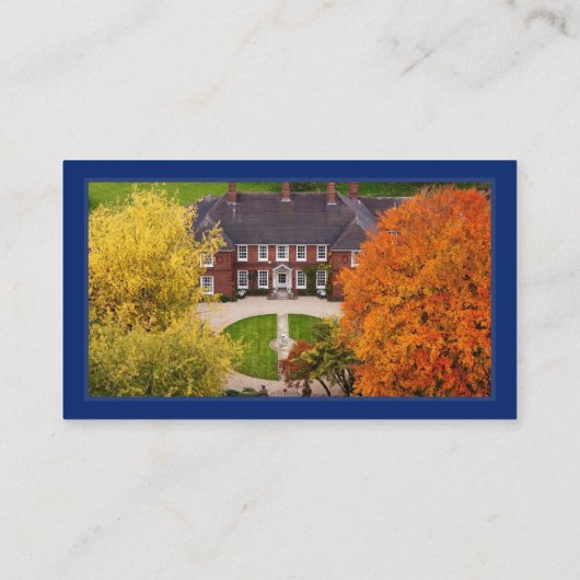 Vastgoedfotograaf QR Code Fotosjabloon Visitekaartje (Achterkant)