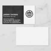 Vastgoedgebouw | Moderne stad Visitekaartje (Voorkant / Achterkant)