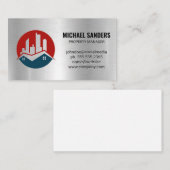 Vastgoedgebouwen voor onroerend goed | Stadswonen Visitekaartje (Voorkant / Achterkant)