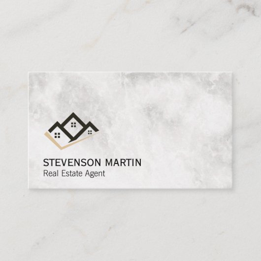 Vastgoedinvesteerder | Executive Marble Visitekaartje (Voorkant)