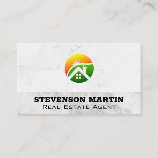 Vastgoedinvesteerder | Huislogo Visitekaartje (Voorkant)