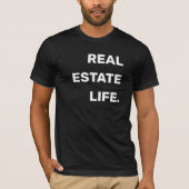 VASTGOEDLEVEN. makelaarsmarketing T-shirt (Voorkant)