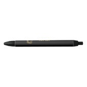 Vastgoedlogo professioneel stijlvol Zwarte Inkt Pen (Voorkant)