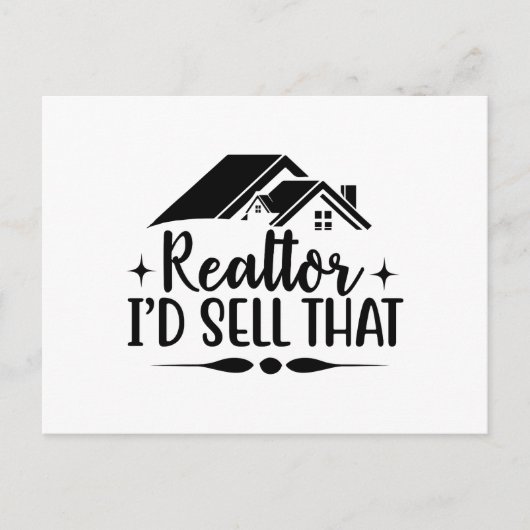 vastgoedmakelaar-Briefkaart Briefkaart (Voorkant)