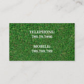 Vastgoedmakelaar Huis Huis Huur Verkoop Visitekaartje (Achterkant)