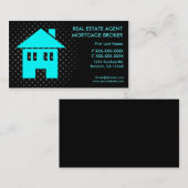 Vastgoedmakelaar hypotheek aangepaste visitekaartj visitekaartje (Voorkant / Achterkant)