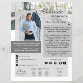 Vastgoedmakelaar Introductie Marketing Farming Flyer (Voorkant)