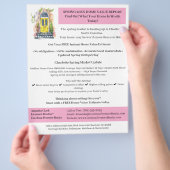 Vastgoedmakelaar Lente Gratis Huiswaarde Schatting Flyer (Hand)