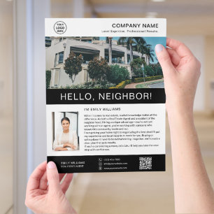 Vastgoedmakelaar Marketing Flyer