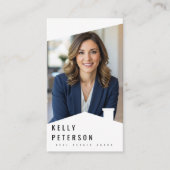 Vastgoedmakelaar Minimalistisch Visitekaartje (Voorkant)