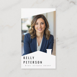 Vastgoedmakelaar Minimalistisch Visitekaartje