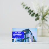 Vastgoedmakelaar QR Visitekaartje voor Realtors (Staand voorkant)