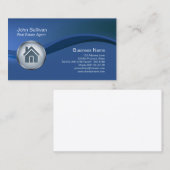 Vastgoedmakelaar Vastgoedbelegging Huis Icon Visitekaartje (Voorkant / Achterkant)