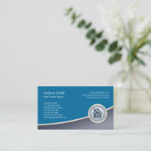 Vastgoedmakelaar Vastgoedbelegging Huis Icon Visitekaartje (Staand voorkant)