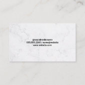 vastgoedmakelaar | woonkamer | QR-barcode Visitekaartje (Achterkant)