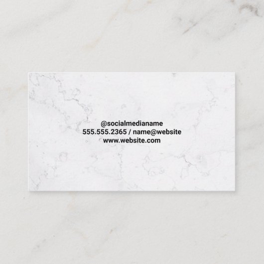 vastgoedmakelaar | woonkamer | QR-barcode Visitekaartje (Achterkant)