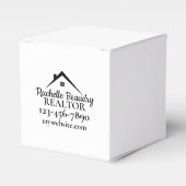 Vastgoedmarketing Aangepaste Makelaar Bedankdoosjes (Voorkant Zijde)