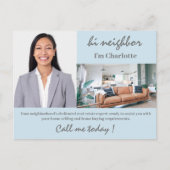 Vastgoedmarketing briefkaart (Voorkant)