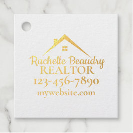 Vastgoedmarketing Custom Realtor Bedankjes Labels