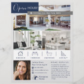 Vastgoedmarketing Open House Flyer (Voorkant)
