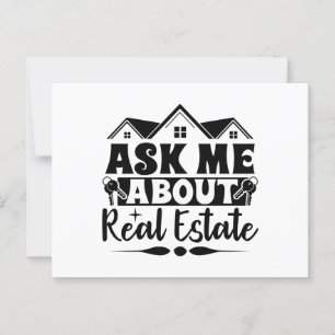 Vastgoedmarketing Real Estate Briefkaart