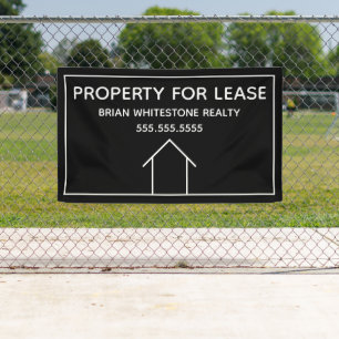 Vastgoedmarketing voor onroerend goed voor huurwon spandoek