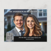 Vastgoedmarkt leidt tot het genereren van marktupd briefkaart (Voorkant)