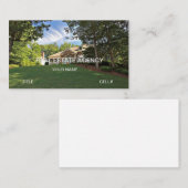 Vastgoedonroerend goed visitekaartje (Voorkant / Achterkant)