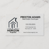Vastgoedontwikkelaars Vastgoedontwikkelaars Visitekaartje (Voorkant)