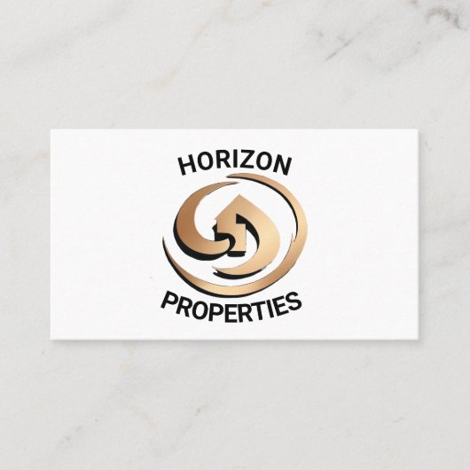 Vastgoedontwikkelaars Visitekaartje (Voorkant)