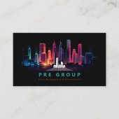 Vastgoedontwikkeling en investeringsmaatschappij visitekaartje (Voorkant)