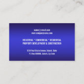 Vastgoedontwikkeling Visitekaartje (Achterkant)