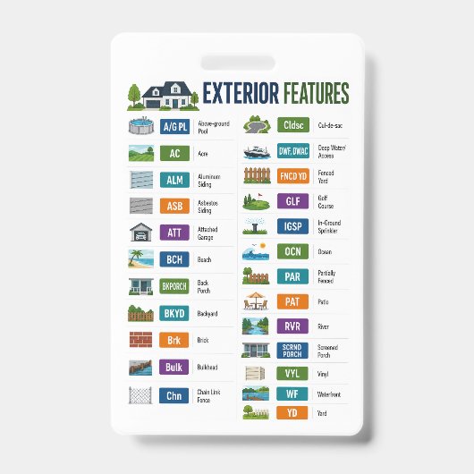 Vastgoedreferentie, Realtor studiehulp Badge (Voorzijde)